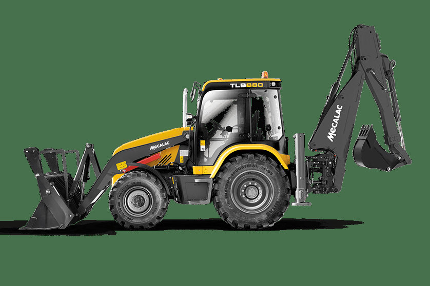 MECALAC DÉVOILE SA NOUVELLE CHARGEUSE-PELLETEUSE TLB880